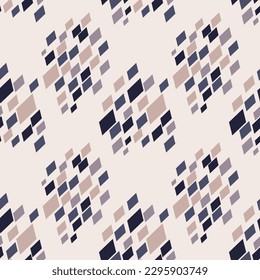 Motley light geometric seamless pattern. Vector illustration for print, fabric, cover, packaging, interior decor, blog decoration and other your projects.