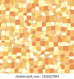Motley seamless pattern. Funny camouflage. Multi-colored texture. Rounded quadrangles.