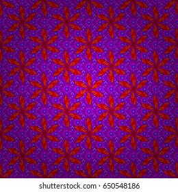 Motley seamless pattern. Vector abstract flower background. Pretty floral print with beige small flowers.