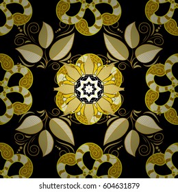 Motley vector illustration. Seamless exotic pattern with many tropical flowers. Blooming jungle.