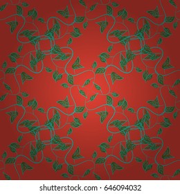 Motley vector illustration. Seamless exotic pattern with many blue tropical leaves. Blooming jungle.