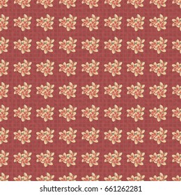 Motley vector illustration. Seamless exotic pattern with many varicolored tropical flowers. Blooming jungle.