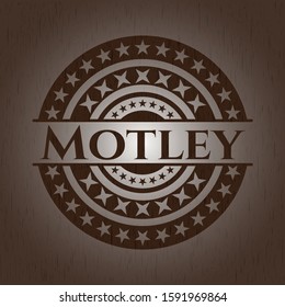 Motley wood signboards. Vector Illustration.
