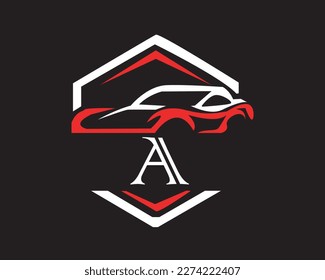 Moto Alphabet Logo Of A