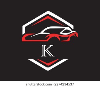 Moto Alphabet Logo OF K