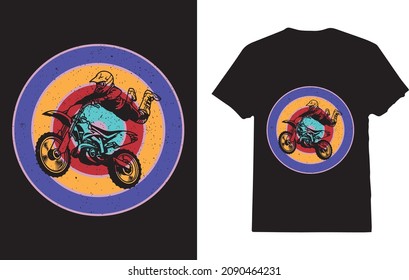 Moto Cross Dirt Biking Motorcross Motorcyclest-shirt 