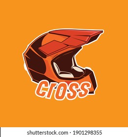 moto cross logo designs illustration