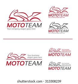 Moto Team Motorcycle Logo