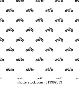 Motobike pattern. Simple illustration of motobike vector pattern for web