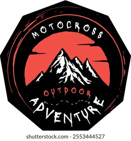 MOTOCROSS ADVENTURE VECTOR WORK PLAN