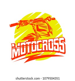 Motocross design vector, Motocross design for t-shirt