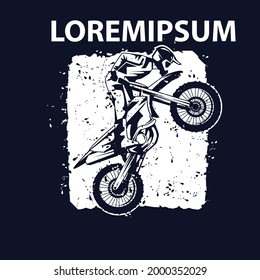 motocross jump, an illustration of sport