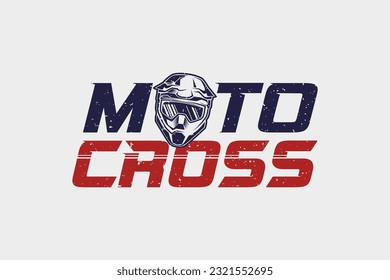 Motocross Jump logo vector. Motocross Illustration Logo Inspiration Vector