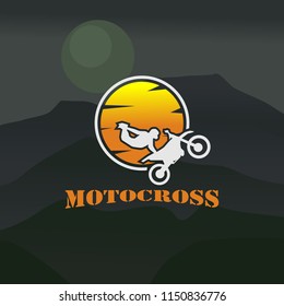 the motocross logo design