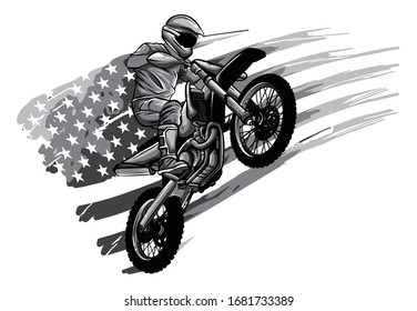 Motocross Logo, Motor cross Logo, Extreme sport