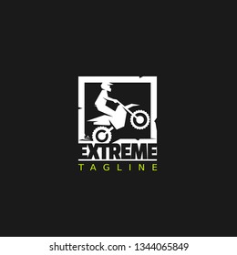 Motocross Logo Template