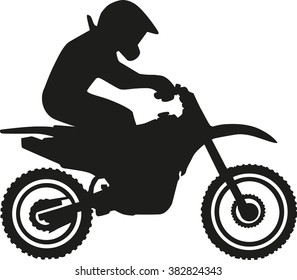 Motocross racer