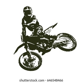 Motocross rider