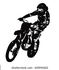 Motocross rider