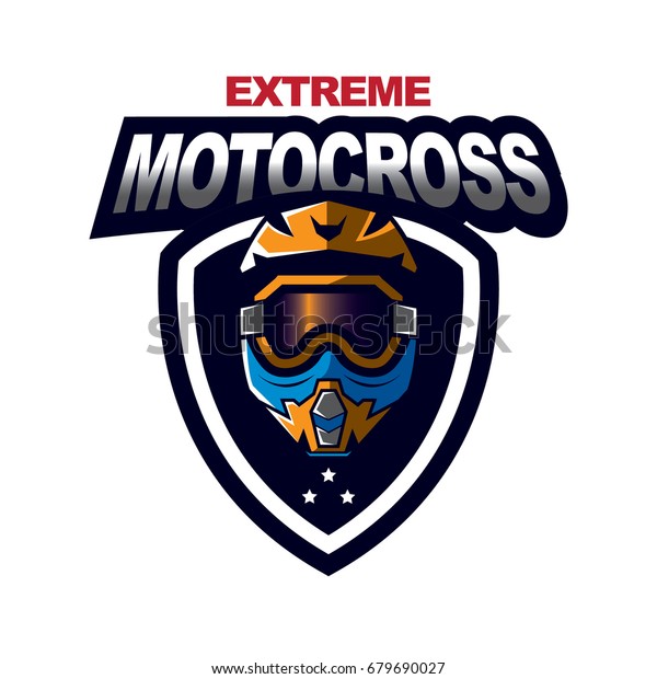 Motocross sport
emblem