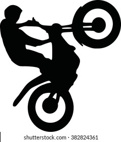 Motocross stunt