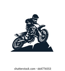 Motocross Vector Illustration