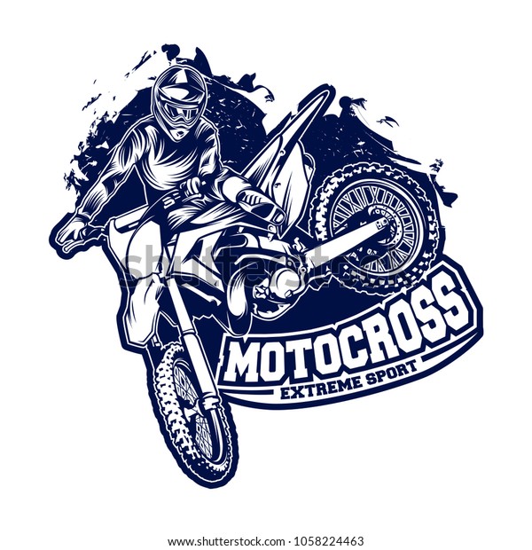 Download Motocross Vector Illustration Stock Vector (Royalty Free ...