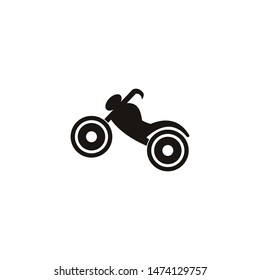 Motocycle logo template vector icon design
