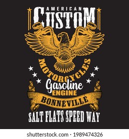  Motor Bike custom t-shirt design.