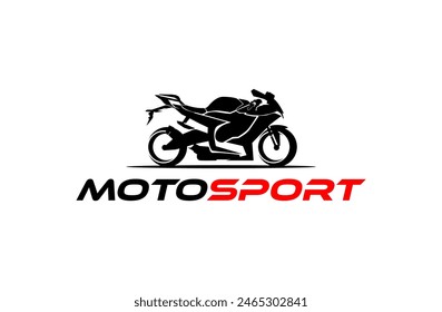 Motor bike logo. motor sales shop logo, bike icon vector.