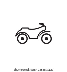 Motor bike logo template vector icon design