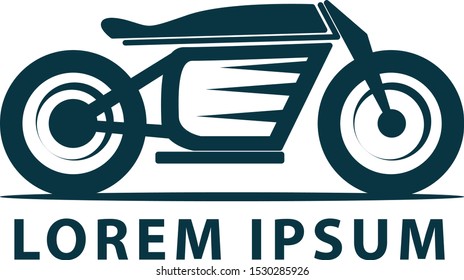 Motor Bike Logo Vector Design