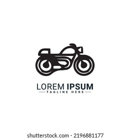 Motor Bike logo vector illustration design 