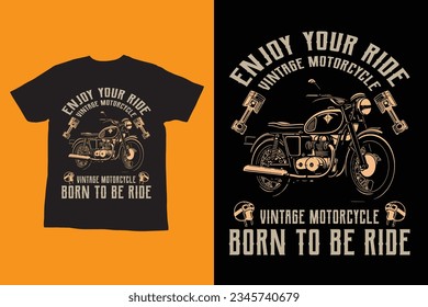 MOTOR BIKE T SHIRT DESIGN