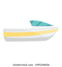 Motor boat icon. Cartoon of Motor boat vector icon for web design isolated on white background