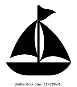 
Motor boat used for water sport
