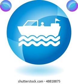 Motor Boat web icon