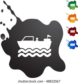 Motor Boat web icon