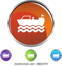 Motor Boat web icon