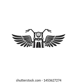 Motor club logo design vector template