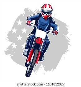 Motor cross front.