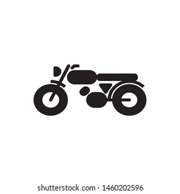 motor cycle icon vector template