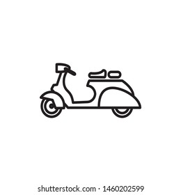 motor cycle icon vector template