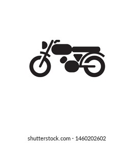 motor cycle icon vector template