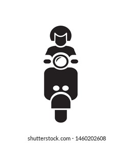 motor cycle icon vector template