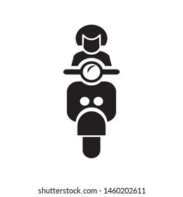 motor cycle icon vector template