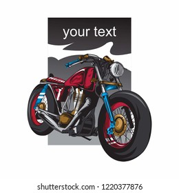 motor cycle vector logo