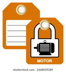 Motor Engine Symbol Sign, Vector Illustration, Isolate On White Background Label .EPS10