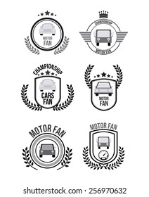 Motor Fan, Vector illustration