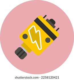 Vektorgrafik-Design für Motor-Flachbildschirme